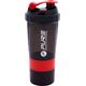 Victoria Sport BIDON FITNESS SHAKER 500ML GREY/RED PURE 2 IMPROVE