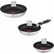 Patelnia Teesa Zestaw patelni z odłączaną rączką 22cm , 24cm 28 cm TEESA FRYING PANS SINGLE HAND