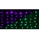 Lampki choinkowe CORTINA LAMPKI CHOINKOWE KURTYNA ŚWIETLNA ZEW/WEW 240 LED 600X60CM Z PILOTEM RGB
