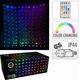 Lampki choinkowe CORTINA LAMPKI CHOINKOWE KURTYNA ŚWIETLNA ZEW/WEW 240 LED 600X60CM Z PILOTEM RGB