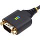 StarTech 1P6FFCN-USB-SERIAL kabel równoległy Czarny 2 m USB Typu-A DB-9