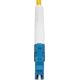 StarTech SPSMLCLC-OS2-1M kabel InfiniBand / światłowodowy LC LC/UPC Żółty