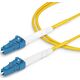 StarTech SPSMLCLC-OS2-1M kabel InfiniBand / światłowodowy LC LC/UPC Żółty
