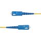 StarTech SPSMLCSC-OS2-1M kabel InfiniBand / światłowodowy LC SC Żółty
