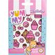 Laikinų vaikiškų tatuiruočių rinkinys Martinelia Yummy
