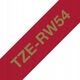 Brother TZE-RW54, PT-P900W, PT-H500, PT-P750W, PT-P950NW, PT-D600VP, PT-D800W, Gold, Thermal transfer, Red, Brother, 2.4 cm