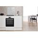 Whirlpool Cooker | WS5G8CHW/E/1 | Hob type Gas | Oven type Electric | White | Width 50 cm | LED | Depth 60 cm | 60 L