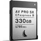 Angelbird memory card CFexpress Type A 330GB AV PRO SE