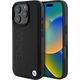 Etui BMW BMHCP16LSLLBK Apple iPhone 16 Pro hardcase Leather Hot Stamp czarny/black