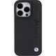 BMW BMHCP15X22RDPK iPhone 15 Pro Max  6.7" czarny/black hardcase Leather Textured & Stripe