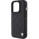 Etui BMW BMHCP15X22RQDK Apple iPhone 15 Pro Max Leather Quilted czarny/black