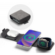 Mophie Travel Charger 3in1 MagSafe wireless charger (black)