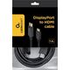 Kabel Gembird DisplayPort - HDMI 1.8m czarny (CC-DP-HDMI-6)