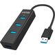 HUB USB Unitek 1x microUSB  + 4x USB-A 3.0 (Y-3089)