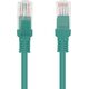 Lanberg RJ-45/RJ-45 kat.5e Zielony 0.25m (PCU5-10CC-0025-G)