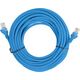 Lanberg RJ-45/RJ-45 kat.5e Niebieski 15m (PCU5-10CC-1500-B)