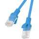 Lanberg RJ-45/RJ-45 kat.5e Niebieski 15m (PCU5-10CC-1500-B)