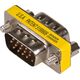 Adapter AV Akyga D-Sub (VGA) - D-Sub (VGA) żółty (AK-AD-19)