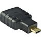 Adapter AV Akyga HDMI Micro - HDMI czarny (AK-AD-10)