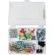 Office Products ZEST.BIUR. OFFICEPRODUCTS PLASTIKOWE PUDEŁKO (PINEZKI,KLIPY,SPINACZE) MIKS153SZT 18301139-99