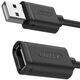 Kabel USB Unitek USB-A - USB-A 5 m Czarny (Y-C418GBK)