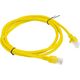 Lanberg Patchcord, Cat6, nieekranowany, 1.5m, żółty (PCU6-10CC-0150-Y)