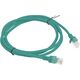 Lanberg Patchcord, Cat6, nieekranowany, 1m, zielony (PCU6-10CC-0100-G)