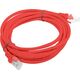 Lanberg Patchcord, Cat6, nieekranowany, 3m, czerwony (PCU6-10CC-0300-R)