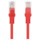 Lanberg Patchcord, Cat6, nieekranowany, 15m, czerwony PCU6-10CC-1500-R
