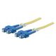 Intellinet Network Solutions Patchcord światłowodowy SC - SC, OS2, 9/125um, Duplex, Singlemode, 1m (470605)