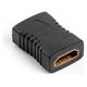 Adapter AV Lanberg HDMI - HDMI czarny (AD-0018-BK)