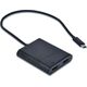 Stacja/replikator I-TEC USB-C - HDMI x2 Czarny  (C31DUAL4KHDMI)