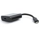 Adapter USB Gembird USB-C - HDMI Czarny  (A-CM-HDMIF-01)