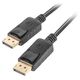 Kabel Lanberg DisplayPort - DisplayPort 1.8m czarny (CA-DPDP-10CC-0018-BK)