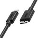 Kabel USB Unitek USB-C - microUSB 1 m Czarny (Y-C475BK)