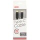 Kabel USB Unitek USB-C - microUSB 1 m Czarny (Y-C473BK)