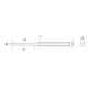 Beta Tools Wybijak cylindryczny 3mm (000310003)
