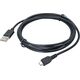 Kabel USB Akyga USB-A - microUSB 1.8 m Czarny (AK-USB-01)