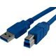 Kabel USB Akyga USB-A - micro-B 1.8 m Niebieski (AK-USB-09)
