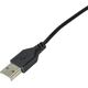 Kabel USB Akyga USB-A - DC 3.5 x 1.35 mm 0.8 m Czarny (AK-DC-03)