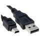 Kabel USB Akyga USB-A - miniUSB 1.8 m Czarny (AK-USB-03)