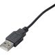 Kabel USB Akyga USB-A - DC 5.5 x 2.1 mm 0.8 m Czarny (AK-DC-01)
