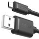 Kabel USB Unitek USB-A - microUSB 0.5 m Czarny (Y-C454GBK)