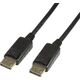 Kabel LogiLink DisplayPort - DisplayPort 7.5m czarny (CV0076)