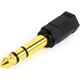Adapter AV Gembird Jack 6.35mm - Jack 3.5mm czarny (A-6.35M-3.5F)