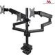 Maclean Uchwyt biurkowy na 3 monitory 17" - 27" (MC-811)