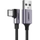 Kabel USB Ugreen USB-A - USB-C 1 m Szary (50941)