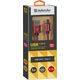 Kabel USB Defender USB-A - USB-C 1 m Czerwony (87813)