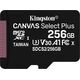 Karta Kingston Canvas Select Plus MicroSDXC 256 GB Class 10 UHS-I/U1 A1 V10 (SDCS2/256GBSP)