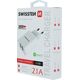 Ładowarka Swissten 2x USB-A 2.1 A (22034000)